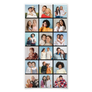 Crear su propia ampliación de fotos de 18 Collages