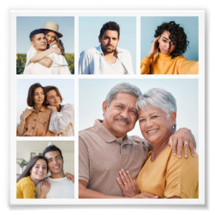 Crear su propia ampliación de fotos de 6 Collages 
