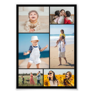 Crear su propia ampliación de fotos de 6 Collages 