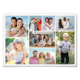 Crear su propia ampliación de fotos de 8 Collages