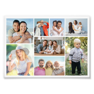 Crear su propia ampliación de fotos de 8 Collages 