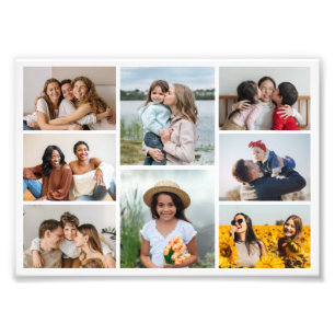 Crear su propia ampliación de fotos de 8 Collages 