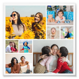 Crear su propia ampliación de fotos de 8 Collages