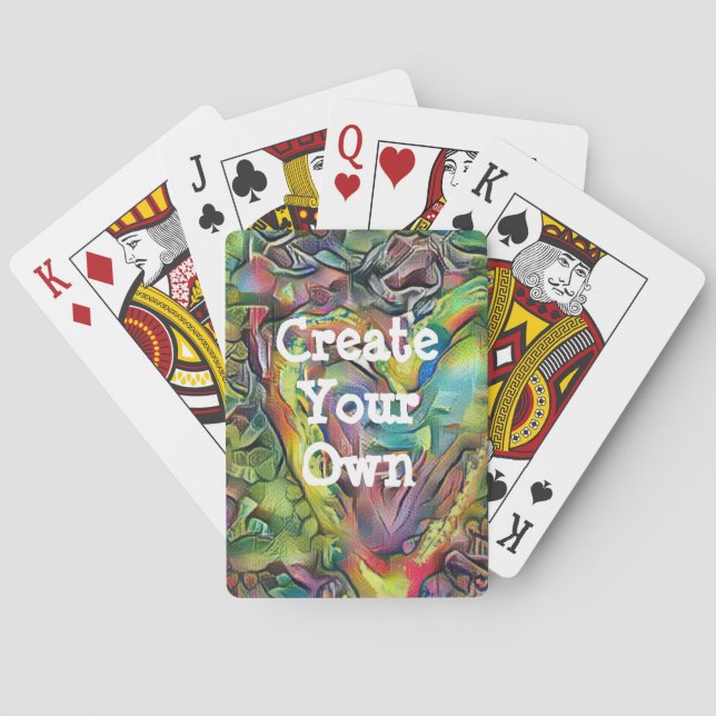 Crear su propia baraja de cartas de juego (Reverso)