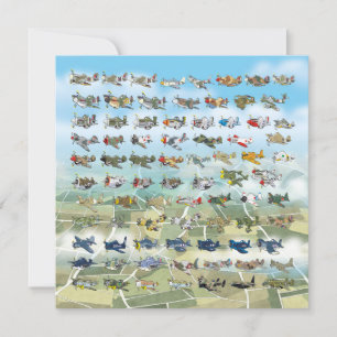 crear su propia caricatura de avión