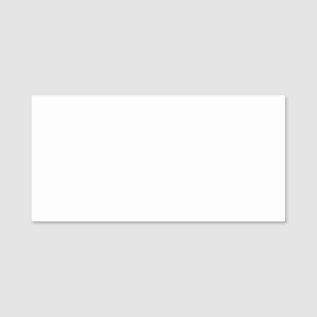 Crear su propia etiqueta blanca de nombre clásico (Anverso)