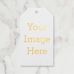 Crear su propia etiqueta de regalo de Relieve meta