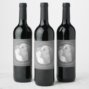 Crear su propia etiqueta de vino fotográfico