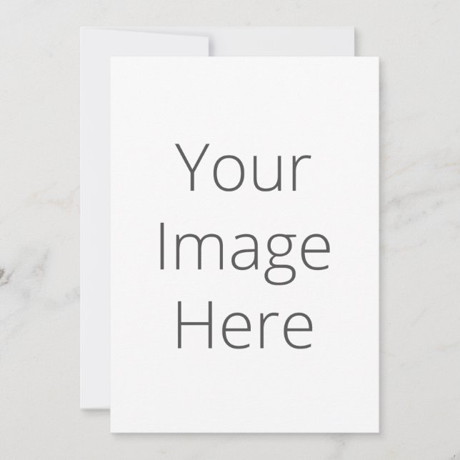 Crear su propia firma mate 5" x 7" Invitación (Anverso)