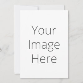 Crear su propia firma mate 5" x 7" Invitación