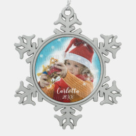 Crear su propia fotografía con fecha de adorno