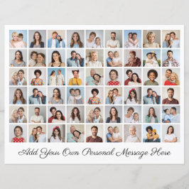 Crear su propia hoja de papel de 54 Collages de fo