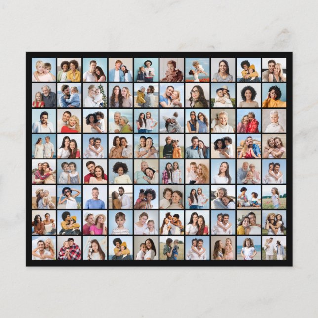 Crear su propia hoja de papel de 80 Collages de fo (Anverso)