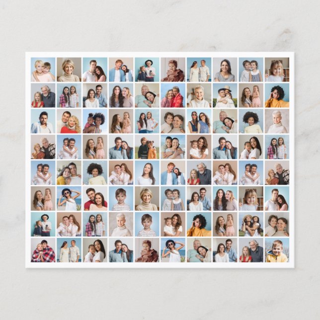 Crear su propia hoja de papel de 80 Collages de fo (Anverso)
