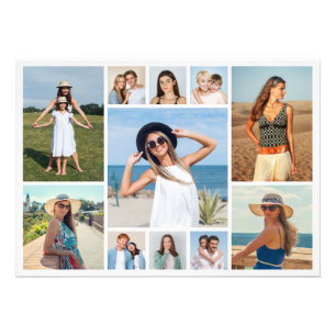 Crear su propia impresión de 11 Collages de fotos