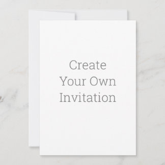 Crear su propia invitación