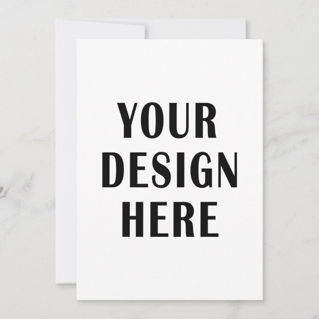 Crear su propia invitación 5x7 (Anverso)