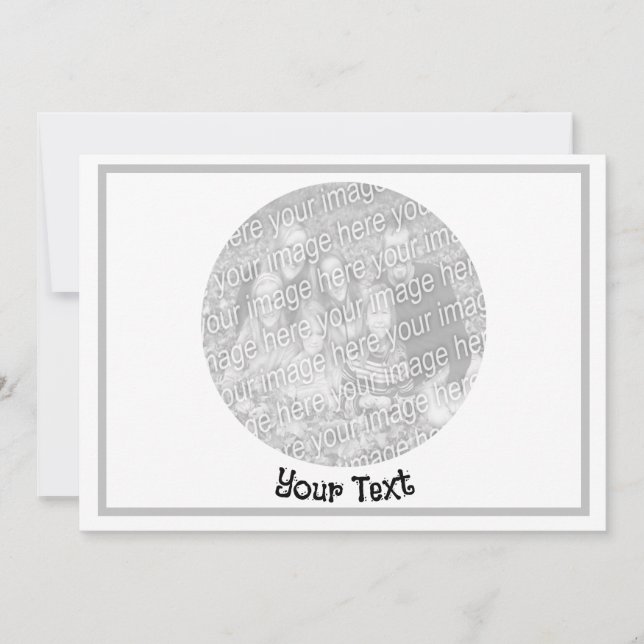 Crear su propia invitación a Baby Shower (Anverso)