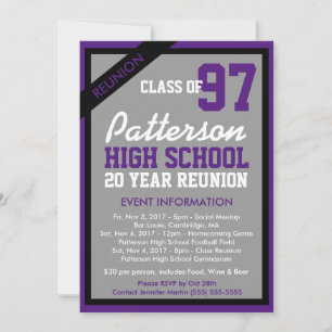Crear su propia invitación a la Reunión de clases