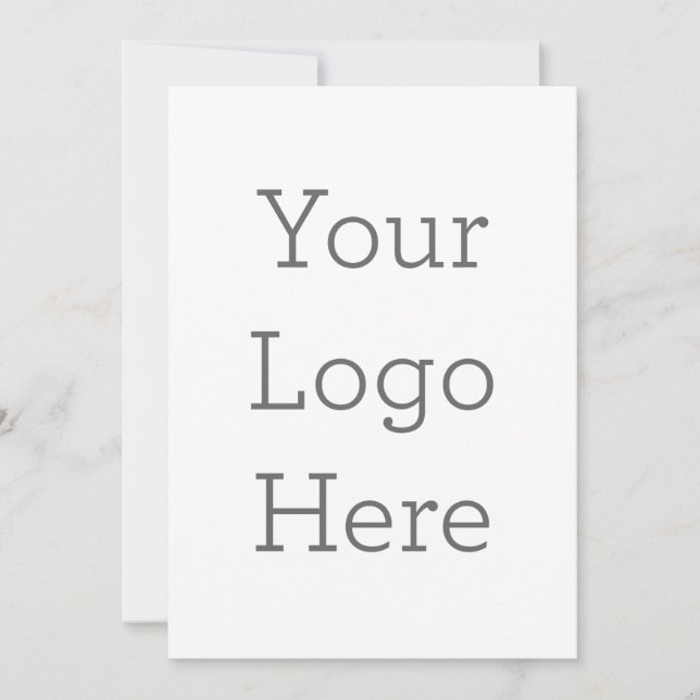 Invitación plana, Tamaño: 12.7 cm x 17.8 cm, Papel: Mate Signatura, Esquinas: Cuadrada, Sobres: Blanco, Calidad de impresión: Estándar (Anverso)