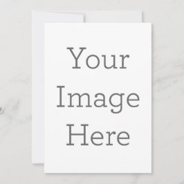 Crear su propia invitación de matrimonio de 5" x 7