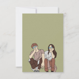 Crear su propia invitación de matrimonio de 5" x 7