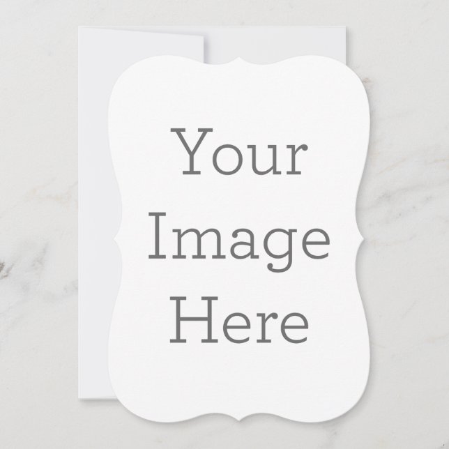 Invitación plana, Tamaño: 12,7 cm x 17,8 cm, Papel: Mate Signatura, Esquinas: Corchetes, Sobres: Blanco, Calidad de impresión: Estándar (Anverso)