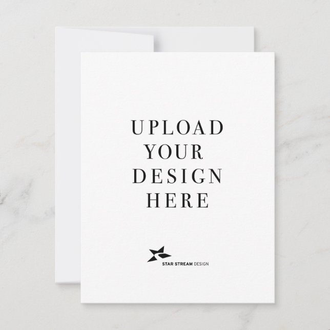 Crear su propia invitación para retrato 4.25x5.5 (Anverso)