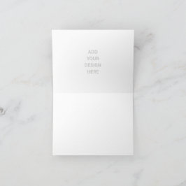 Crear su propia invitación plegada horizontal pequ