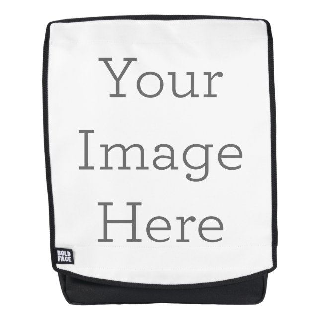 Mochila para adultos, Mochila + cara (Anverso)