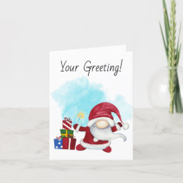 Crear su propia Navidad Presenta el Gnome Sparkler