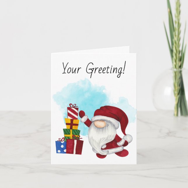 Crear su propia Navidad Presenta Gnomes (Anverso)