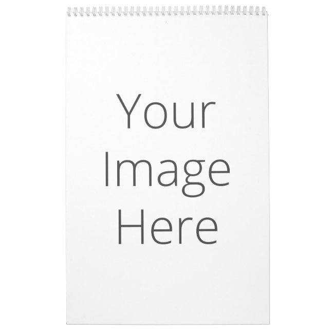 Crear su propia página, calendario blanco medio (Tapa)