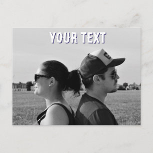crear su propia postal de foto y texto