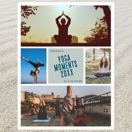 Crear su propia postal de yoga