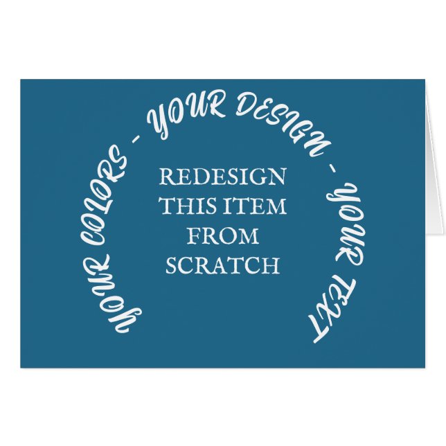 Crear su propia tarjeta (Anverso (Horizontal))