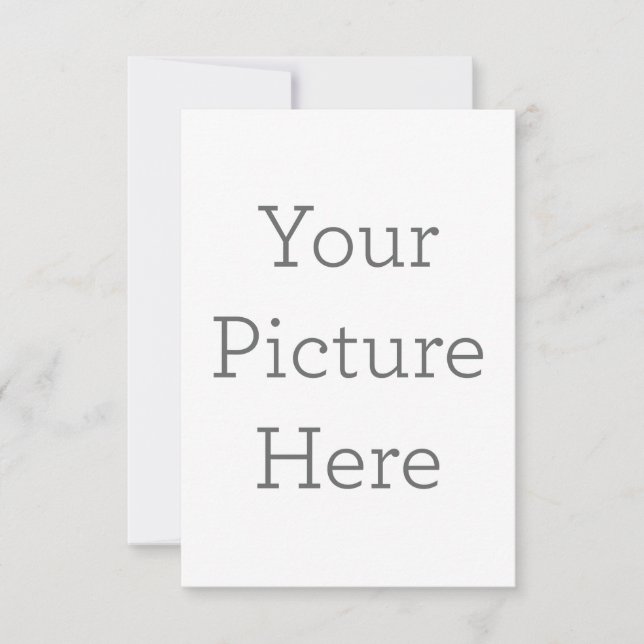 8.9 cm x 12.7 cm Tarjeta de agradecimiento plana (Anverso)