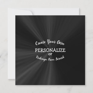 Crear su propia tarjeta de diseño personalizada