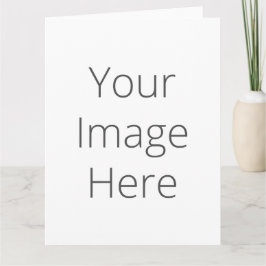 Crear su propia tarjeta de felicitación grande Per