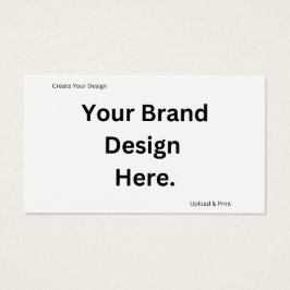 Crear su propia tarjeta de perfil de diseño e impr