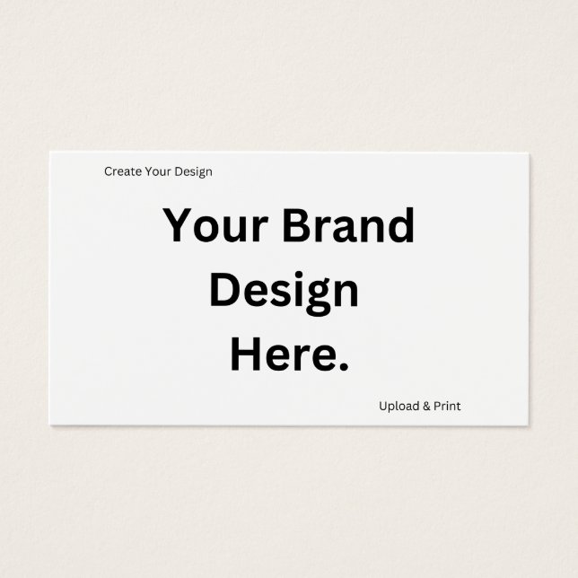 Crear su propia tarjeta de perfil de diseño e impr (Frente)