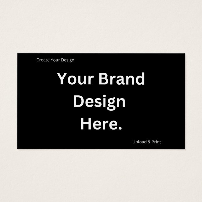 Crear su propia tarjeta de perfil de diseño e impr (Frente)