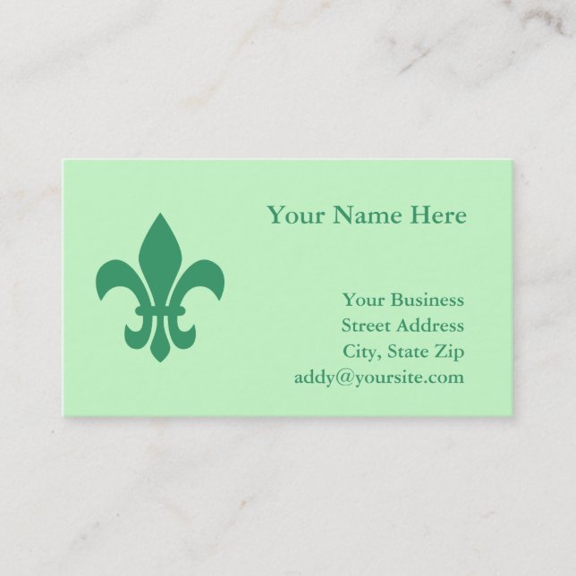 Crear su propia tarjeta de presentación (Anverso)