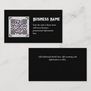 Crear su propia tarjeta de presentación de código