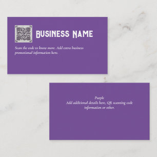 Crear su propia tarjeta de presentación de código