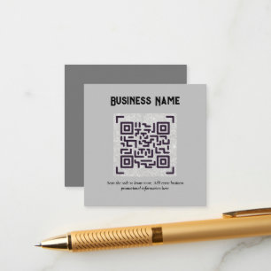 Crear su propia tarjeta de presentación de código