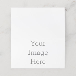 Crear su propia tarjeta horizontal de carpas plega