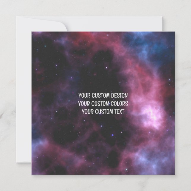 Crear su propia tarjeta plana personalizada (Anverso)