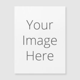 Crear su propia tarjeta postal tamaño tarjeta magn