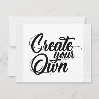 Crear su propia tarjeta RSVP